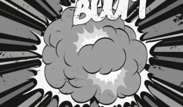 爆炸漫画图,视觉冲击下的幽默与警示